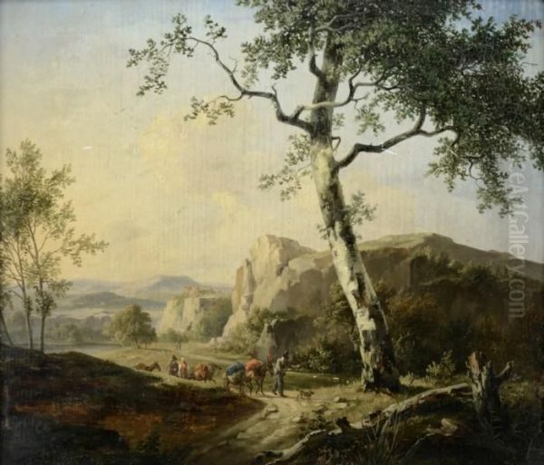 Landskap Med Vandrande Sallskap - view 1