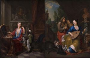 Werke Seiner Hand In Den Museen Von Antwerpen by Franz Xavier Hendrick Verbeeck