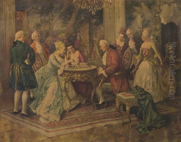 Playing Chess - view 1