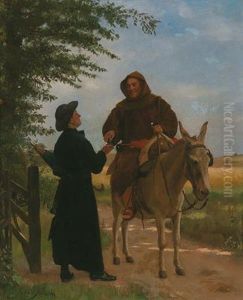 Encounter On The Country Road by Jose Frappa