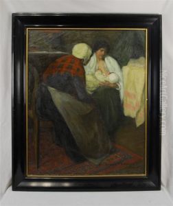 Mother Feeding Her Child by Frederick Frary Fursman