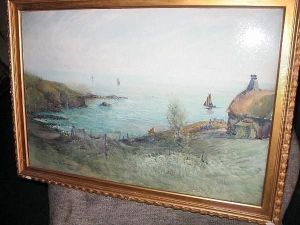 The Fishing Fleet Returning by Alexander Coutts Fraser