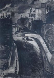 Riverside Drive, New York by Alexander George Fraser