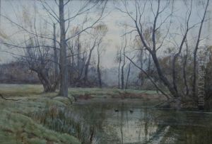 A Quiet Pool by Arthur Anderson Fraser