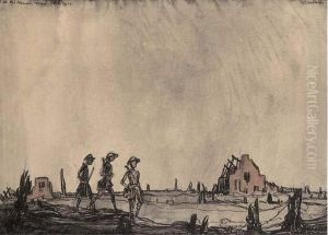 On The Menin Road by Claud Lovat Fraser