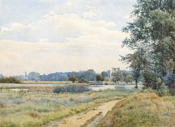 The River Ouse At Hemingford Grey, Cambridgeshire - view 1