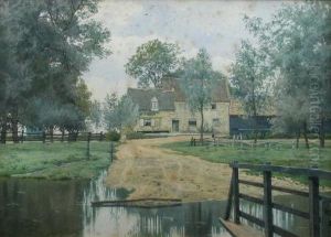 The Pike And Eel, Needingworth, Huntingdon by William Fraser Garden