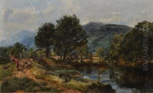 In Glen Falloch by Alexander Jnr. Fraser