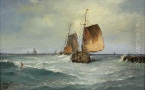 Maritime Scene by John Arthur Fraser