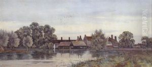 View Of Hemingford Grey by Robert Winter Fraser