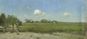 An Extensive Polder Landscape by Hendrik Frauenfelder