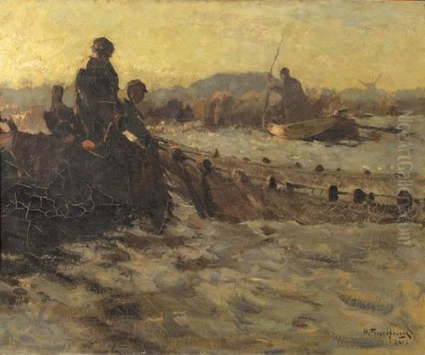 Fishermen At Work - view 1