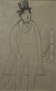 Man In Top Hat (oscar Wilde) by Kenneth Frazier