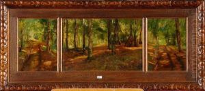 La Foret De Soignes by Leon Henri Marie Frederic