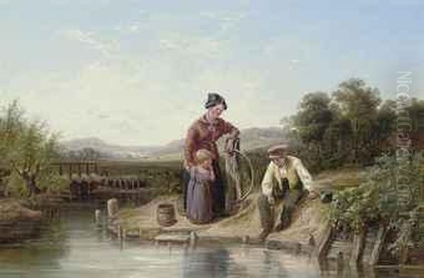 Fishing For Minnows - view 1