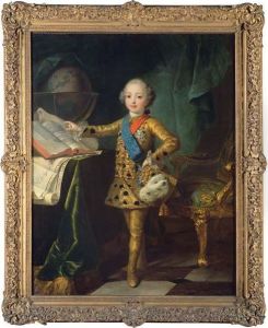Portrait Du Comte D'artois Enfant by Jean Martial Fredou