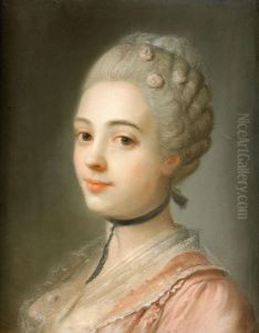 Ung Elegant Kvinna by Jean Martial Fredou