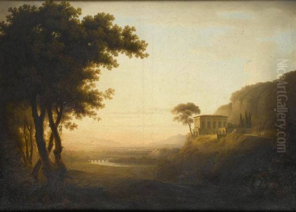 Landscape In The Roman Campagna - view 1