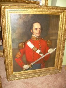 Portrait Of A Military Officer by Oswald Freeland