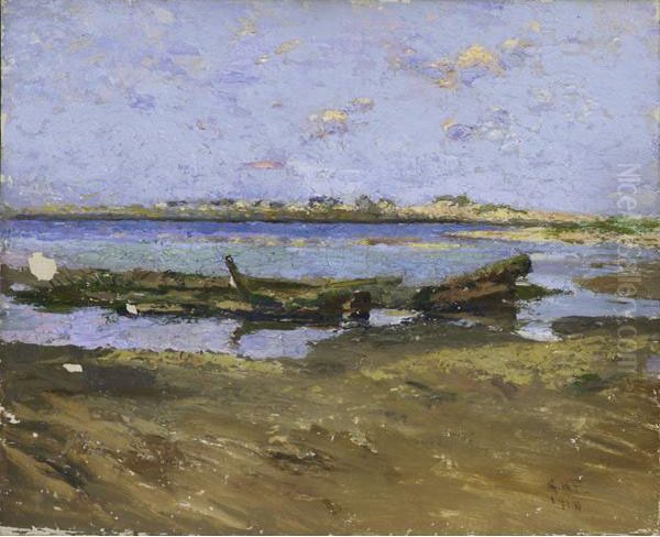 Shore With Boats - view 1