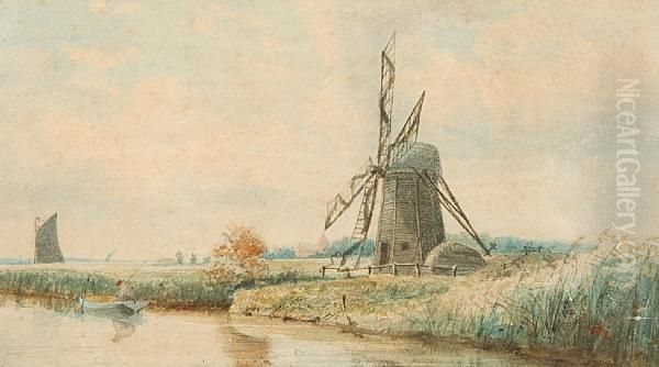 Broadland River Landscape - view 1