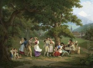 Rural Festive Company by Frederic Fregevize