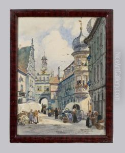 Maintor In Marktbreit-bayern by Franz Freidhof