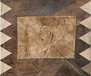 Encre Et Lavis, Signe Et Date 91 En Bas A Gauche by Jacques Noel M. Fremy