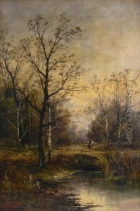 Stream Landscape by Herbert G. French