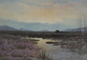 Stream Through Bog Landscape by William Percy French