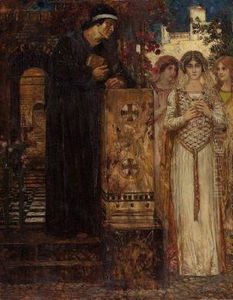 Dante Erblickt Beatrice