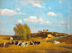 Ein Stiller Sommerabend by Oskar Frenzel