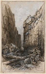 Ambush Scene For "young People" by Paul Frenzeny