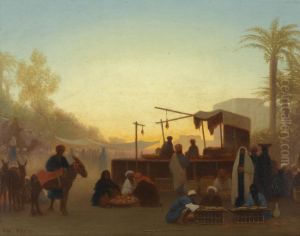Marche Au Caire by Ch. Theodore, Bey Frere