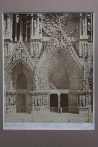 Portail De La Cathedrale De Reims by Bisson Freres