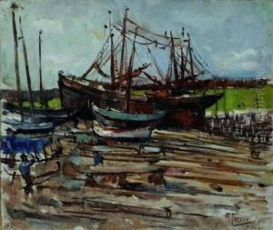 Scheepswerf In De Scheveningse Haven