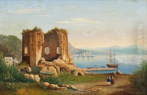 Neapolitanische Kustenlandschaft by Auguste Fresson