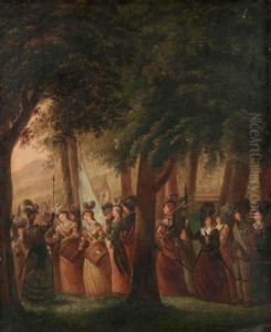 Zurcherinnen Auf Dem Lindenhof