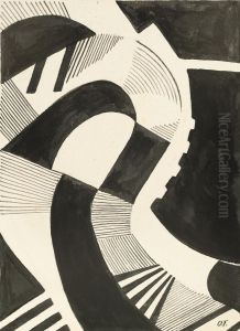 Composition by Otto Freundlich