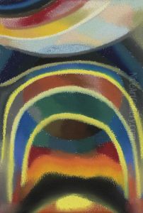Kosmischer Regenbogen by Otto Freundlich