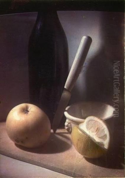Ohne Titel (stilleben Mit Messer Und Zitrone) - view 1