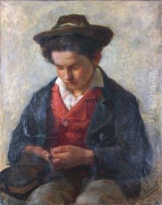 Jeune Femme Au Chapeau
