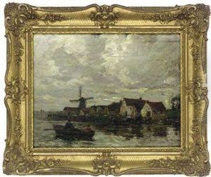 Rowing On The Estuary by Arthur A. Friedenson