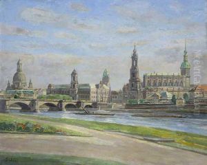 Blick Auf Dresden.