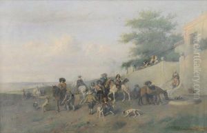 La Partenza by Alfred Friedlander