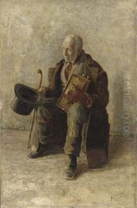 Street Musician by August M. Friedlander
