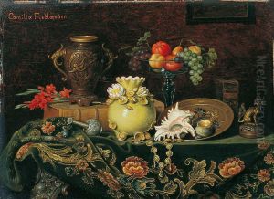 Stillleben Mit Muschel. by Camilla Friedlander