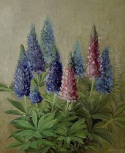 Les Lupins by A. C. Friedrich