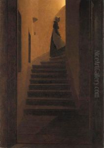 Caroline Auf Der Treppe (caroline On The Stair)