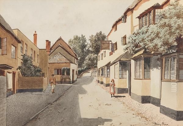 Minehead Street Scene - view 1